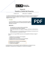 Tarea 01 Planificacion y Control de Proyectos