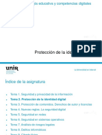 Tema 2 - Proteccion de la identidad digital