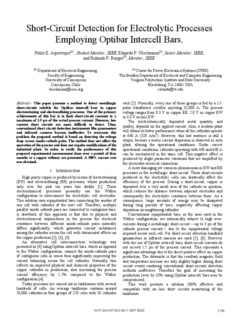 2009-Wiechmann-Short-Circuit Detection For Electrolytic Processes ...