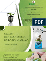 Presentación de Los Ciclos Biogeoquimicos-Ecología