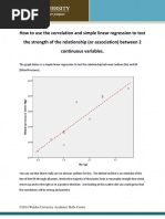 Correlation Regression