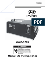 167 000842ES A GRX 5100 Instruction Manual Hyundai