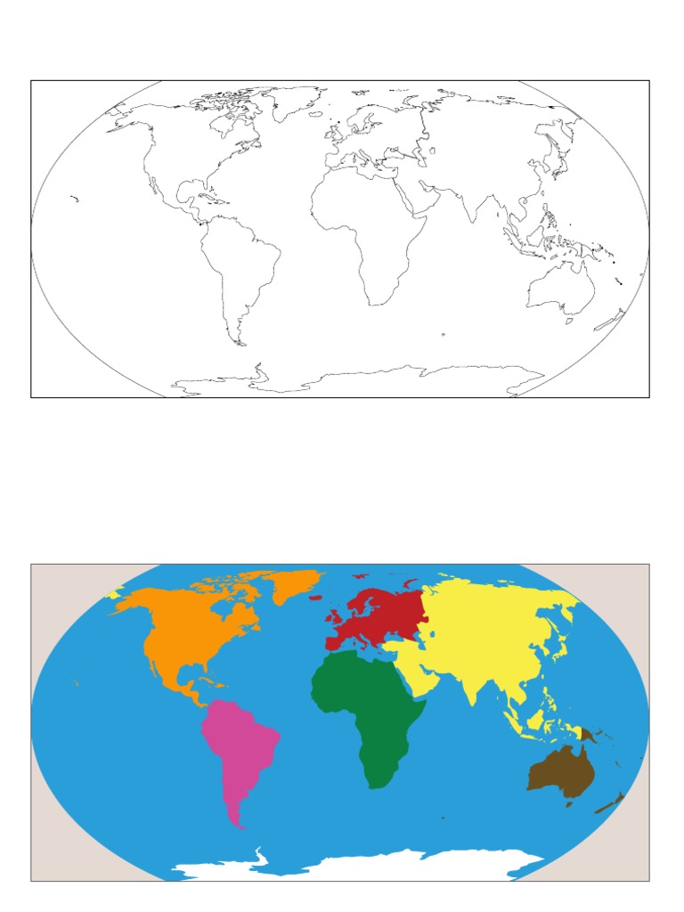ContinentsMap 1 | PDF