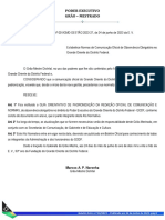 COMUNICACAO DO GODF - Guia Orientativo de Padronizacao Da Redacao Oficial de Comunicacao e Normas