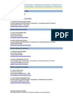 Directorio de Gobiernos Regionales - 170719