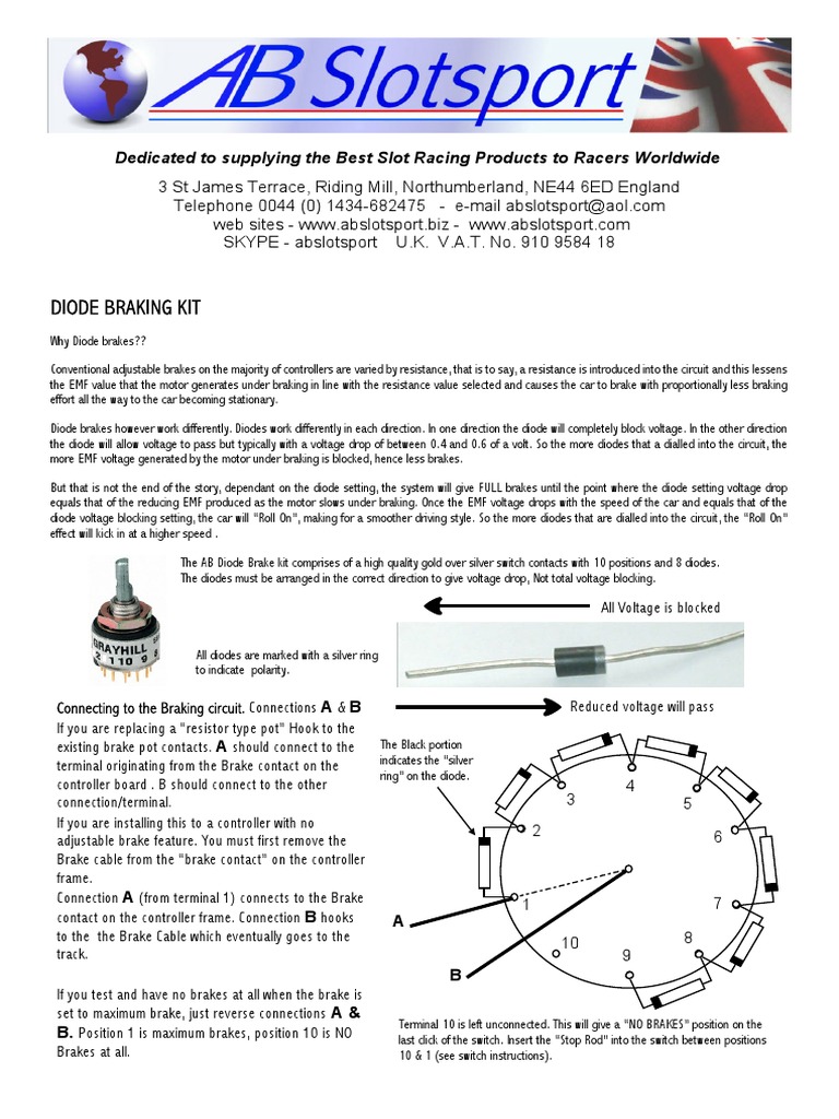 Diode Brakes PDF Diode Switch