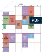 Emploi Du Temps Annuel de CALCINE Soë - 2022-2023