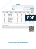 Factura: "Contribuyendo Por El País Que Todos Queremos"