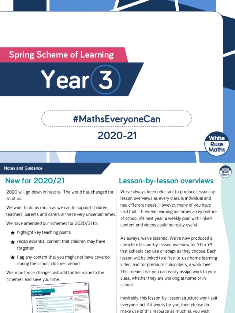 Year 3 Maths: Multiplication Focus | PDF | Multiplication | Numbers