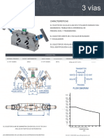 DLINE - Manifold Valve 3-Way - Data Sheet