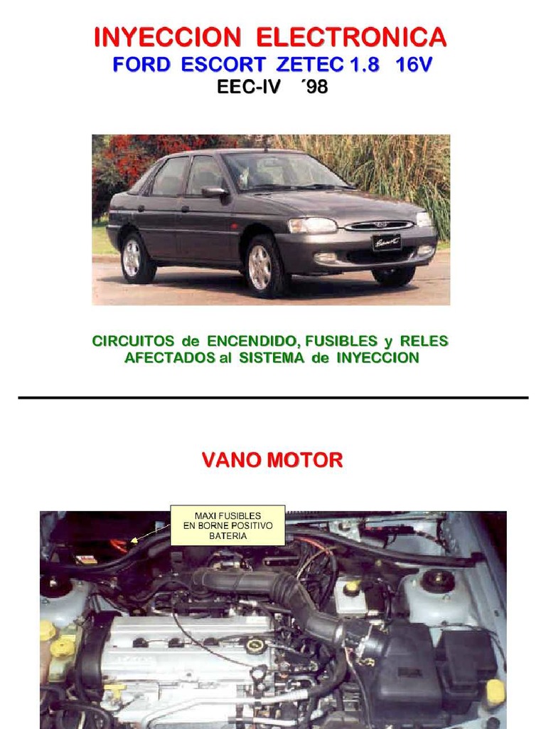 Zetec 1.8 16 V 98 | PDF | Historia