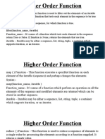 Higher Order Function