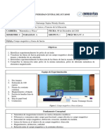 Informe 1 Campo Magnético y Líneas de Fuerza Farinango