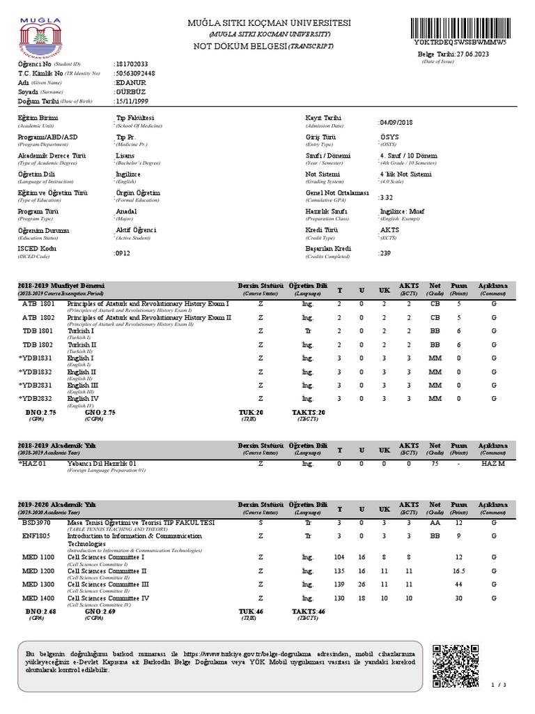 Transkript | PDF