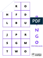Bingo de Letras