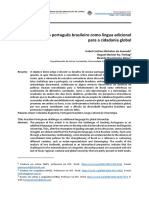 Desafios Do Português Brasileiro Como Língua Adicional para A Cidadania Global