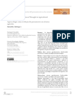 SARANDON Revoliucion en El Pensamiento Agrario