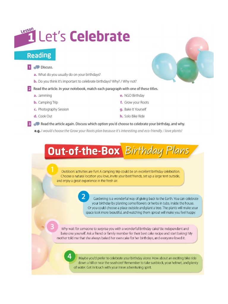Let S Celebrate | PDF