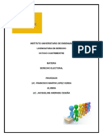 DERECHO ELECTORAL Portafolio