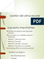 Gestión Del Clima Escolar