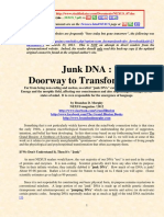 Junk DNA - Doorway to Transformation