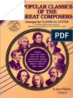 Popular Classics of The Great Composers Vol.4-Jason Waldron