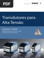Isoladores Alta Tensão Knick