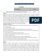 Plano de Ensino - Direito Civil Ii (Teoria Geral Das Obrigações e Contratos)