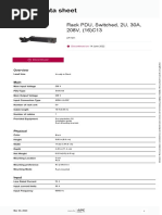 NetShelter Switched Rack PDUs - AP7911