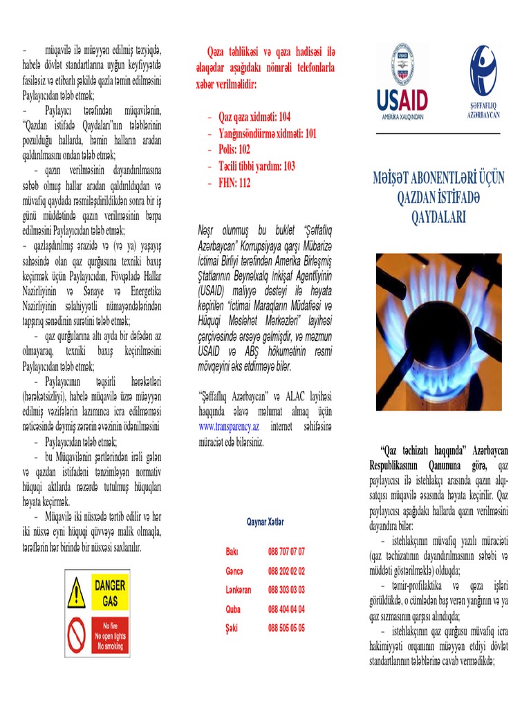 Booklet 7 GAZ | PDF