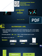 Clase Alcoholes y Éteres