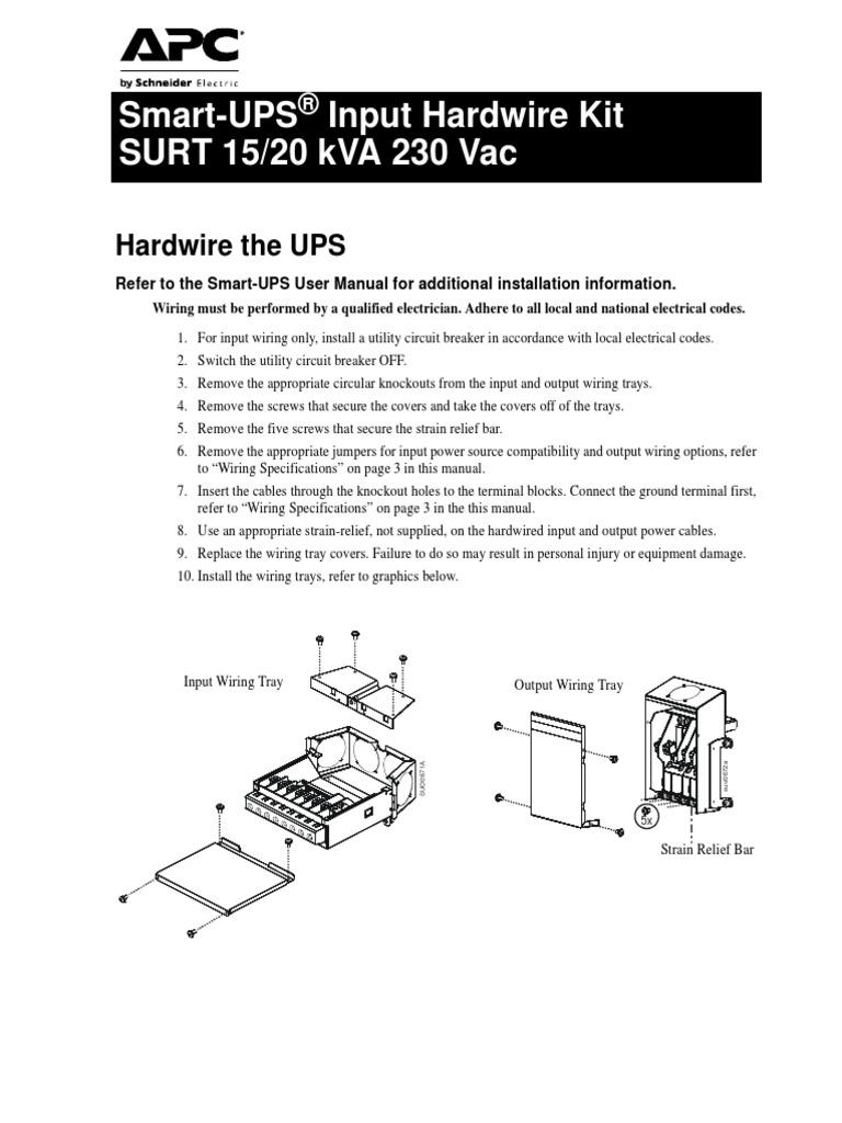 SURT20KRMXLI | PDF | Alternating Current | Electrical Wiring