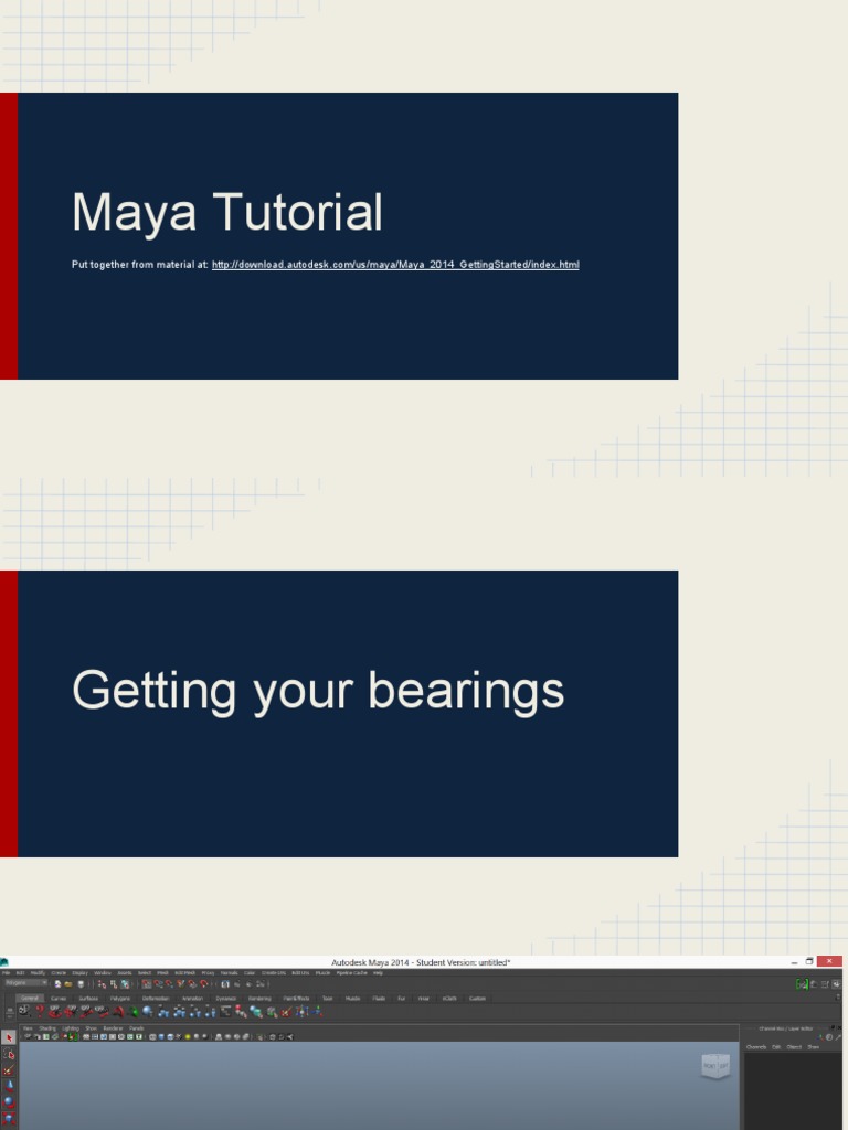 Maya Tutorial: Basics to MEL Scripting | PDF | Matrix (Mathematics ...
