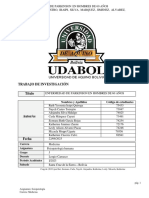 Trabajo Final de Investigación