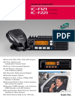 Icom IC-F121 IC-F221 Brochure