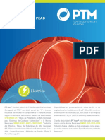 10 PTCORR® Conduit Tuberia Corrugado PEAD Doble Pared