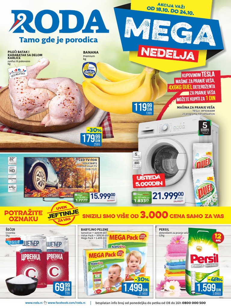 RODA Mega Nedelja Original Jednolist1 | PDF