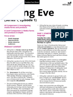 Killing Eve Factsheet