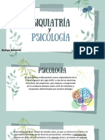 Psiquiatria y Psicologia