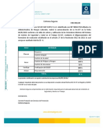 % Cumplimiento Del SGSST 2022