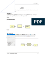 Simulation and Modeling Lab 02