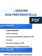 4.origine Non Préférentielle