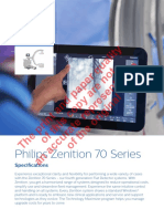Philips Zenition 70 Series Specification Brochure Feb 2019