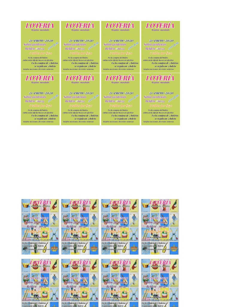 LOTERIA | PDF