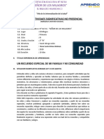 Plan de Actividades Significativas - Semana 20-21