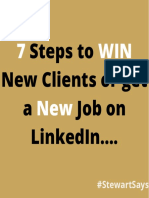 7 Steps To Win New Clients or Get A New Job