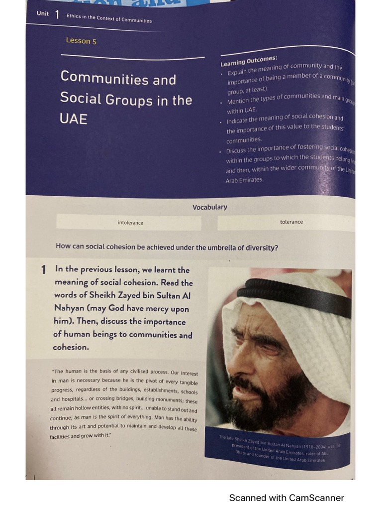 Uae Communities And Social Groups In The Uae Pdf