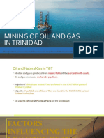 Mining of Oil in Caribbean