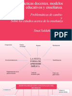 Sobre Prácticas Docentes, Modelos Educativos y Enseñanza