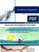 Acolhimento Ao Trabalhador Amor e Luz